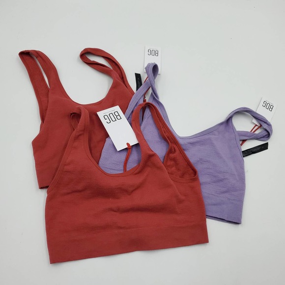 Urban Outfitters Other - (UO) BDG Seamless Ribbed Bralette Top Bundle